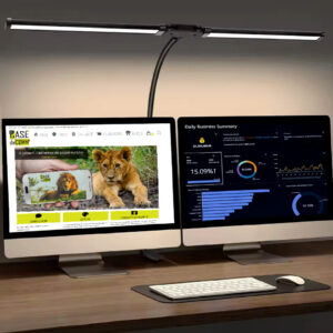 Lampe de Bureau LED double tête